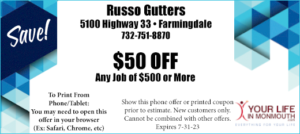 Russo Gutters Home Improvement Company NJ