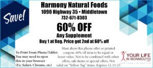 New Harmony Health Foods Middletown NJ