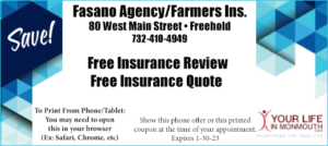 Fasano Agency Farmers Insurance Freehold