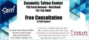 Cosmetic Tattoo Center Red Bank NJ